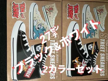 미사용 새상품 톰과 제리 스니커즈 컨버스풍