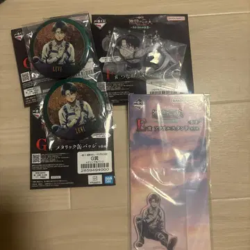 진격의 거인 제일복권 리바이 세트