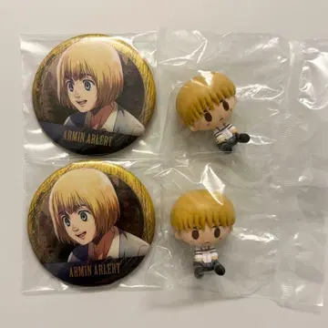 진격의 거인 제일복권 쵸코놋코 캔뱃지 아르민