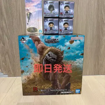 진격의 거인 제일복권 B상 턱의 거인 피규어