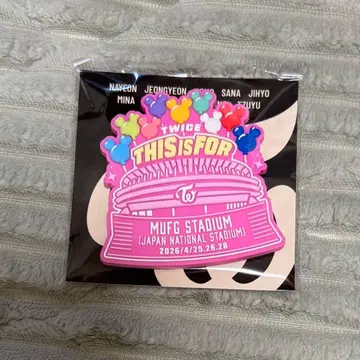 미개봉 새상품 TWICE THIS IS FOR 국립경기장 마그넷 굿즈