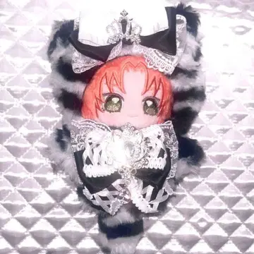 인형옷 10cm 언제나 인형 제브라 인형옷 화이트 블랙