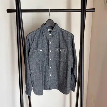 WAREHOUSE DuckDigger 샴브레이 워크 셔츠 36