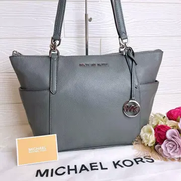 컨디션 최상 MICHAEL KORS 마이클코어스 토트백 그레이 대용량