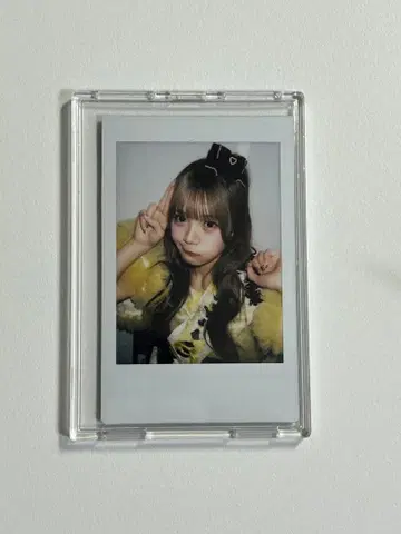 Cutie street 후루사와 리사 촬영 폴라로이드