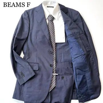 [새상품급] BEAMS F 빔즈 F 수트 셋업 네이비 50