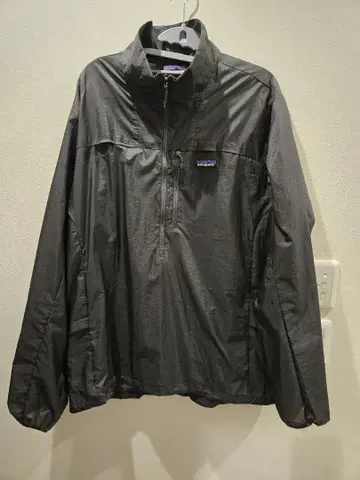 파타고니아 후디니 스태쉬 1/2 지퍼 풀오버 L 사이즈 포지 그레이