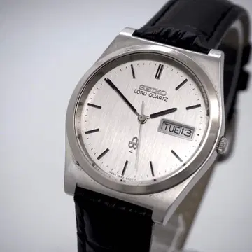 95 작동 SEIKO 시계 남성용 벨트 새상품 데이데이트 로드 쿼츠