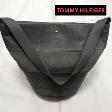 [ TOMMY HILFIGER ] 숄더백 그레이 버킷 타입