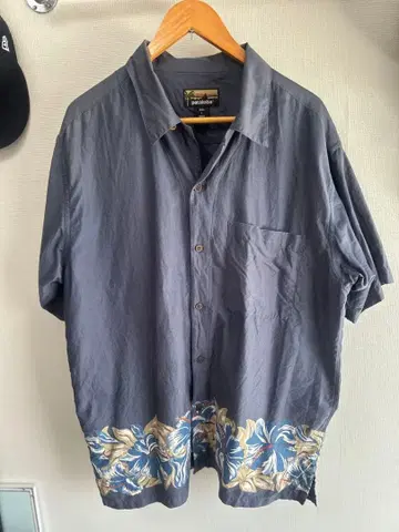 pataloha 알로하 셔츠 L 그레이 꽃무늬 patagonia