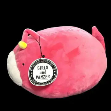 택 포함 새상품 걸즈 앤 판처 오아라이 학원 팥 BIG 봉제 인형