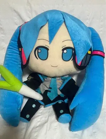 하츠네 미쿠 보컬로이드 초특대형 넨도로이드 플러스풍 봉제 인형 60cm