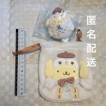 산리오 폼폼푸딩 숲속의 작은 동물 시크릿 마스코트 복조리 세트
