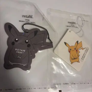 프래그먼트 포켓몬 피카츄 retaw 카태그