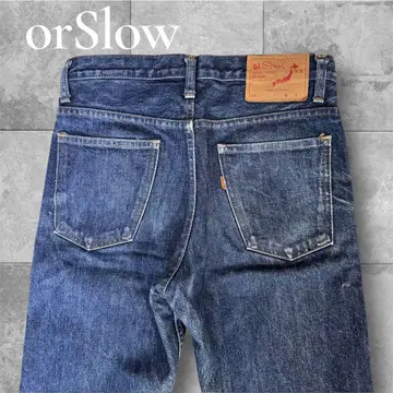 orSlow 오어슬로우 데님 청바지 사이즈 S 허리 76cm