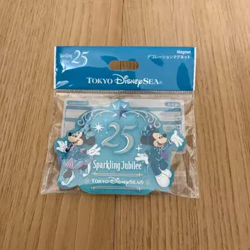 [미사용 새상품] 디즈니씨 25주년 스파클링 쥬빌리 마그넷
