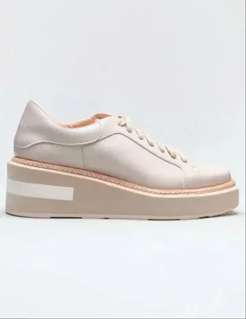 Lucida 아크루스 에나멜 스퀘어토 통굽 스니커즈