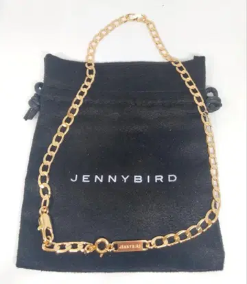 미사용 JENNY BIRD 제니버드 체인 목걸이 골드