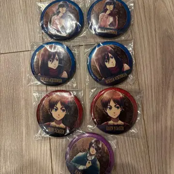 제일복권 진격의 거인 ~각자의 결의~ G상 메탈릭 캔뱃지