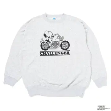 챌린저 CHALLENGER SNOOPY C/N SWEAT