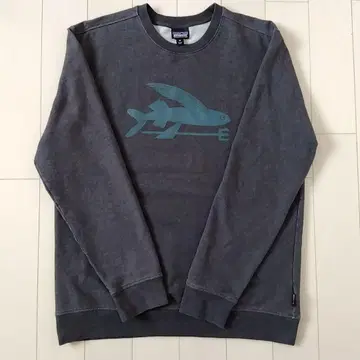 Patagonia 파타고니아 맨투맨 플라잉 피쉬 다크 그레이 M