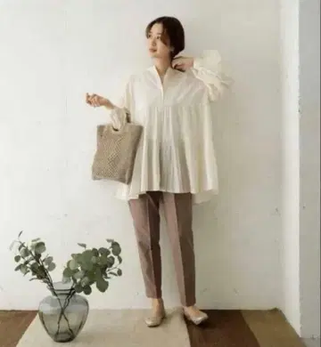 [ 새상품 ] 스트레치 테이퍼드 이지 PT 모카