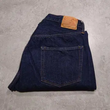 SUGARCANE 1966 데님 다크 네이비 셀비지 W36