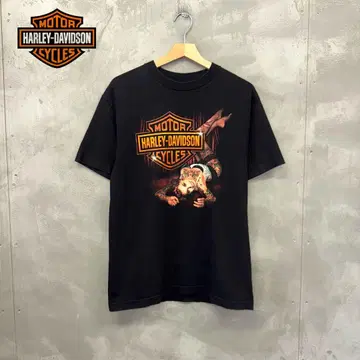 Harley-Davidson 핀업걸 신주쿠점 한정판 T셔츠 할리
