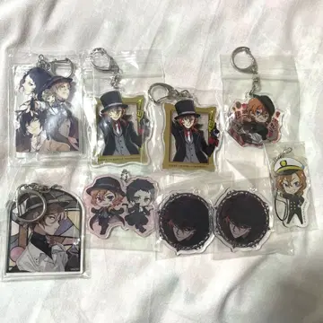 문호 스트레이독스 나카하라 츄야 아크릴 키링 세트