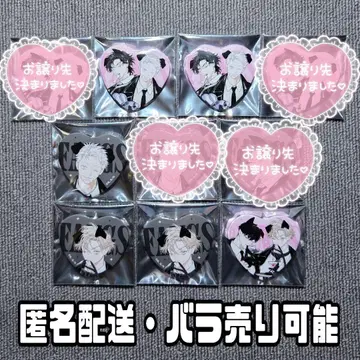 FANGS 콜라보 카페 랜덤 캔뱃지 엔 이치이 우츠기 청동