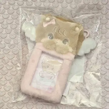 mikko 엔젤 시리즈 카드 케이스 라떼 트레이딩 카드 케이스 키링