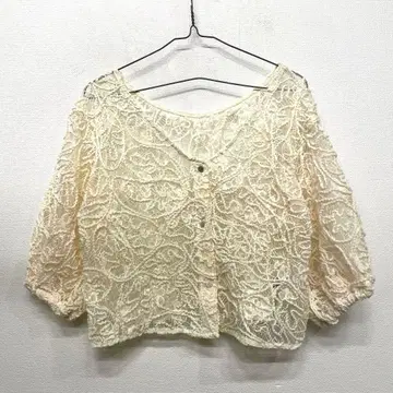Kastane 카스타네 레이스 반팔 가디건