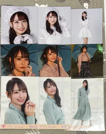 이코러브 타키와키 쇼코 브로마이드 컴프 3종 세트