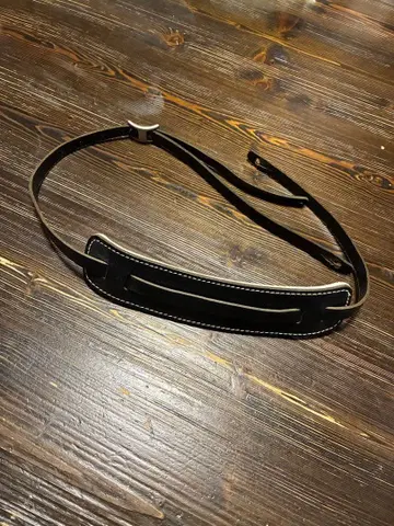 Fender Custom Shop 가죽 스트랩 블랙