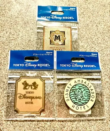 새상품 3세트 마그넷 디즈니 호텔 미라코스타 앰버서더 호텔