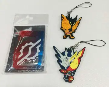 가면라이더 빌드 아크릴 카라비너 러버 스트랩 3개 세트