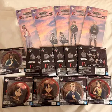 제일복권 진격의 거인 각각의 결의 E상 F상 G상 묶음 판매