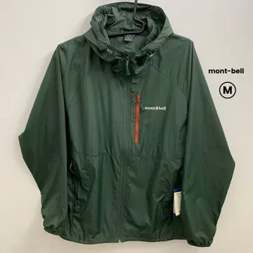 새상품 mont-bell 몽벨 윈드블라스트 파카 다크 그린 M