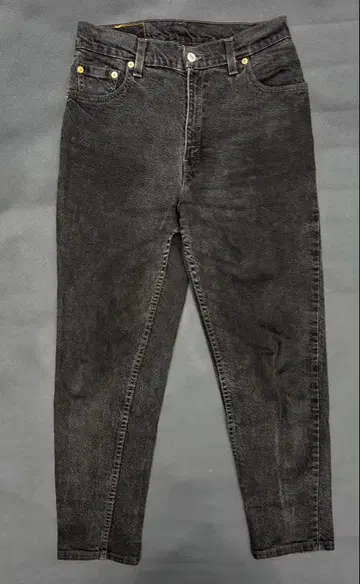 90년대 USA제 Levi's 리바이스 550 블랙 데님 팬츠