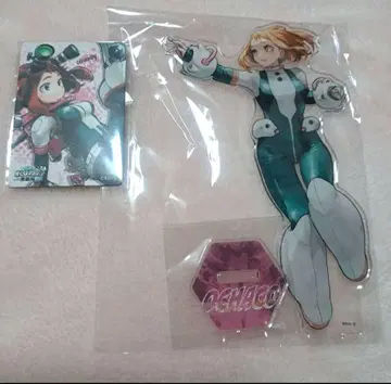 히로아카 원화전 우라라카 오챠코 아크릴 스탠드, 마그넷 스티커 세트