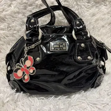 ANNA SUI 아나 수이 에나멜 백 참 포함