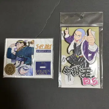 골든 카무이 아크릴 스탠드 러버 마그넷 후크