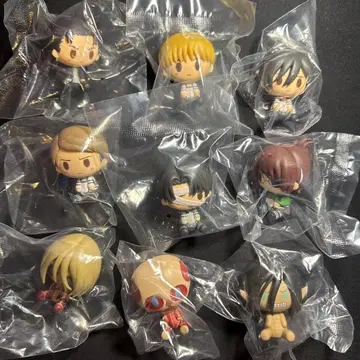 진격의 거인 제일복권 각각의 결의 쵸코놋코 피규어 9종 세트