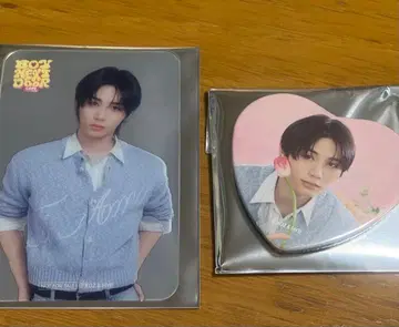 BOYNEXTDOOR 보넥도 카페 태산 특전 카드 캔뱃지