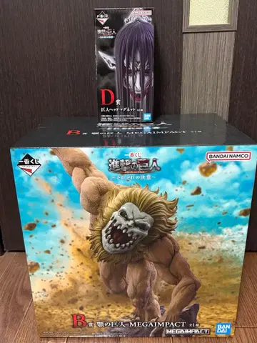 진격의 거인 제일복권 턱의 거인 거인 헤드 마그넷 세트