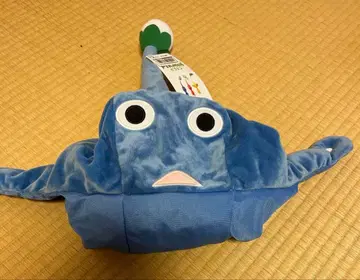 파랑 피크민 코스튬 모자 택 포함 미사용 새상품