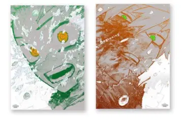 히로아카 원화전 A2 아트 포스터 2장 세트