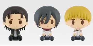 제일복권 진격의 거인 쵸코놋코 엘렌 미카사 아르민 3개 세트