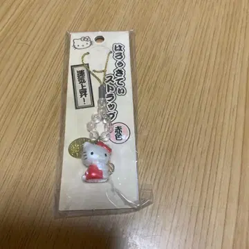 헬로키티 스트랩 운세 상승 코반 빨간색
