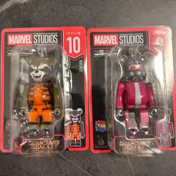 MARVEL 베어브릭 Happy 복권 스타 로드 로켓